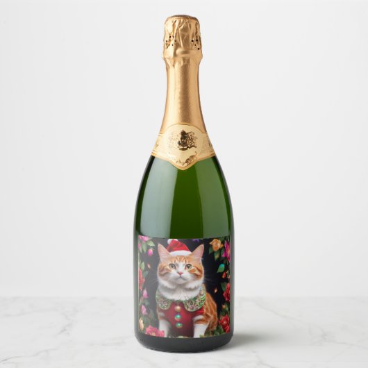 Meowy Sparkling Wijnetiket (Voorkant)
