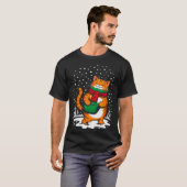 Meowy Xmas Cats Christmas Snow Kitten Funny For Ca T-shirt (Voorkant volledig)
