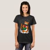 Meowy Xmas Cats Christmas Snow Kitten Funny For Ca T-shirt (Voorkant volledig)