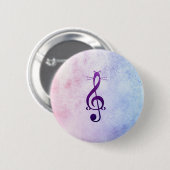 Meowysisch kleurrijke pen ronde button 5,7 cm (Voorkant /achterkant)