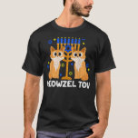 Meowzel Tov Chanoeka Joodse kat Grappig Chanoeka J T-shirt<br><div class="desc">Meowzel Tov Chanukah Joodse kat Grappig Chanoeka Jood Graphic</div>