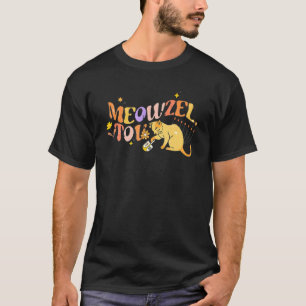 Meowzel Tov Chanukah Joodse Kattenbezitter Lelijke T-shirt