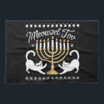 Meowzel Tov Funny Chanukah Hanukkah Ugly Sweater Theedoek<br><div class="desc">Meowzel Tov Funny Chanukah Hanukkah Ugly Sweater</div>