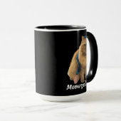 Meowzel Tov Jewish Funny Cat Mok (Voorkant rechts)