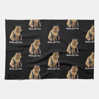Meowzel Tov Mazel Tov keukenhanddoek voor joodse k