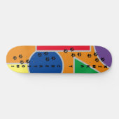 Meowzers Skateboard Decp 7 3/4 inch (Horizontaal)