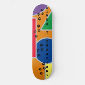 Meowzers Skateboard Decp 7 3/4 inch (Voorkant)