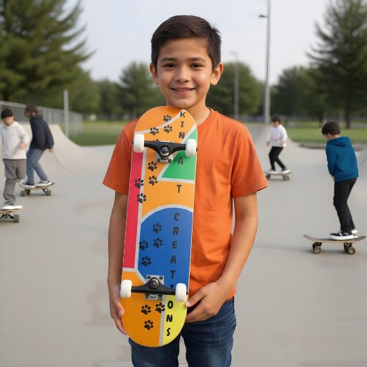 Meowzers Skateboard Decp 7 3/4 inch