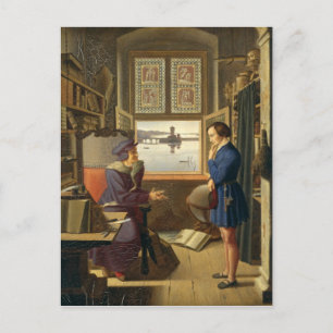 Mephisto en de student, 1828 briefkaart