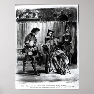 Mephistophelen en de Pupil Poster