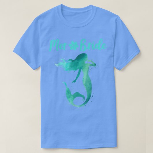 MER BRUID MEERMAID  T-SHIRT (Design voorkant)