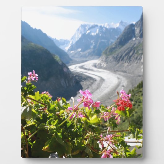 Mer de Glace - Chamonix Frankrijk Fotoplaat (Voorkant)