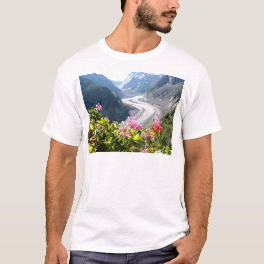 Mer de Glace - Chamonix Frankrijk T-shirt (Voorkant)