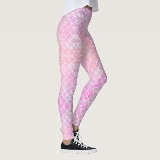 Mer Mama Mermaid Pattern Leggings (Rechts)