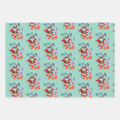 Mer rizz mas - Christmas Rizz funny Santa  Inpakpapier Vel (Voorkant 3)