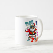 Mer rizz mas - Christmas Rizz funny Santa  Koffiemok (Voorkant rechts)