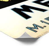 MERA VAL SESIA Italië Feestdagen reizen Ski Poster (Hoek)