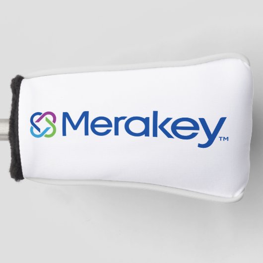 Merakey Logo Golf Club Putter Hoesje Golfheadcover (Voorkant)
