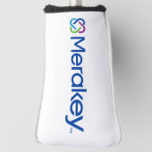 Merakey Logo Golf Club Putter Hoesje Golfheadcover (Draai 90)