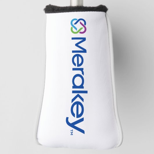 Merakey Logo Golf Club Putter Hoesje Golfheadcover (Draai 90)
