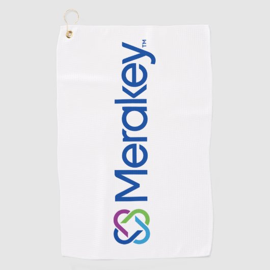Merakey Logo Golf Towel Golfhanddoek (Voorkant)