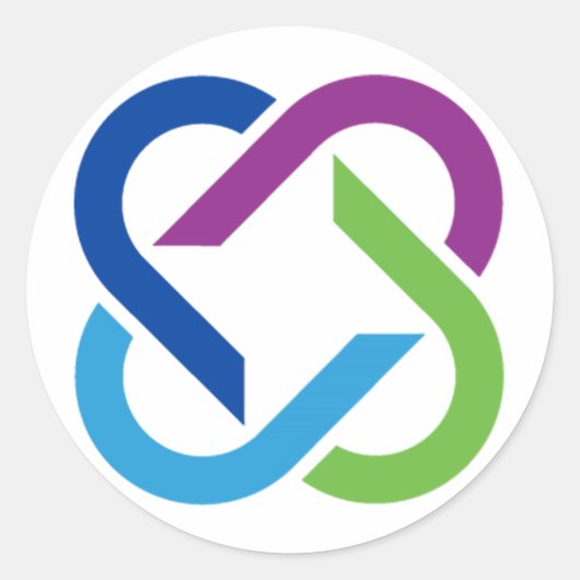 Merakey Logo Icon Sticker Sheet (20 Stickers) (Voorkant)