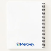 Merakey Logo Spiral-laptop Notitieboek (Achterkant)