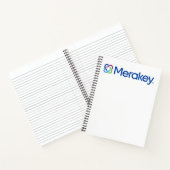 Merakey Logo Spiral-laptop Notitieboek (Binnen)