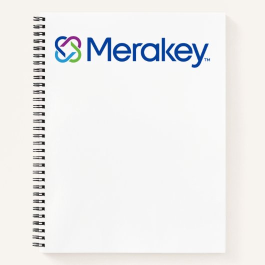 Merakey Logo Spiral-laptop Notitieboek (Voorkant)