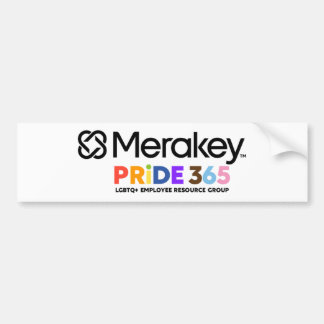 Merakey PRIDE Bumpersticker