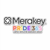 Merakey PRIDE Cutout Stickers (Voorkant)