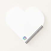 Merakey PRIDE Spiral Heart Shaped Notitieboek (Achterkant)