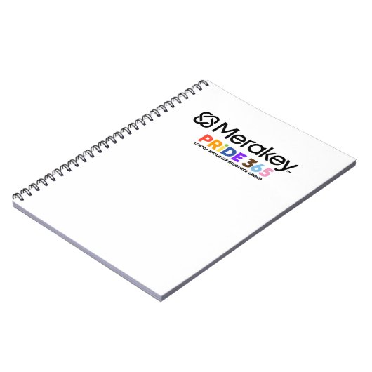 Merakey PRIDE Spiral Notitieboek (Linkerzijde)