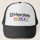 Merakey PRIDE Trucker Hat Trucker Pet (Voorkant)