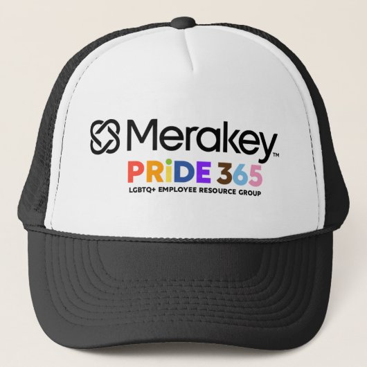 Merakey PRIDE Trucker Hat Trucker Pet (Voorkant)