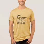 Meraki: Tri-Blend Shirt (Voorkant)