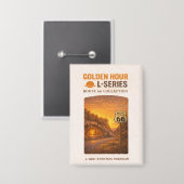Meramec Caverns Route 66 Gouden Uur Missouri Button (Voorkant / Achterkant)