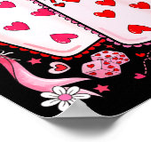 Meranian Dog Red Truck Christmas Tree Santa Ugly X Poster (Hoek)