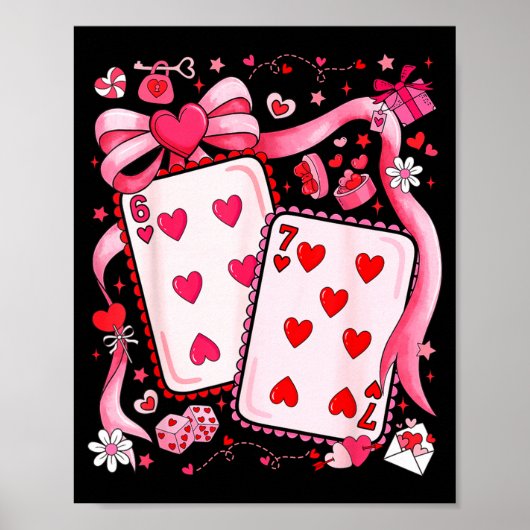 Meranian Dog Red Truck Christmas Tree Santa Ugly X Poster (Voorkant)