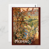 Merano City, Italië Briefkaart (Voorkant / Achterkant)