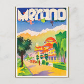 Merano Walk, Italië Briefkaart (Voorkant)