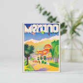 Merano Wandelroute, Italië Briefkaart (Staand voorkant)