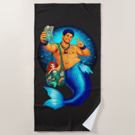 Merbear Lagoon - Kai Mizuno Strandlaken