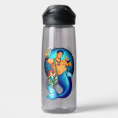 Merbear Lagoon - Kai Mizuno Waterfles (Achterkant)