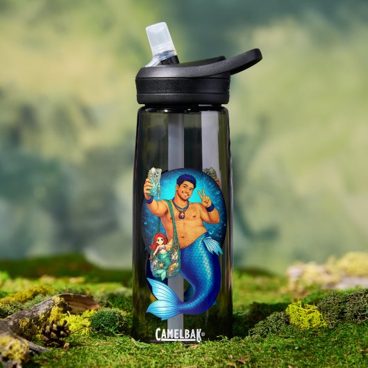 Merbear Lagoon - Kai Mizuno Waterfles (Buiten (Gedraaid)  )