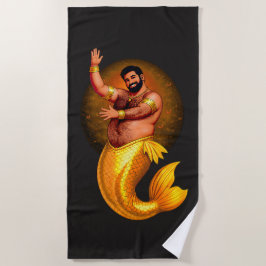 Merbear Lagoon - Rashid Al-Bahr Strandlaken