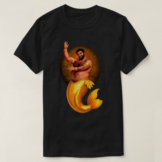 Merbear Lagoon - Rashid Al-Bahr T-shirt (Design voorkant)