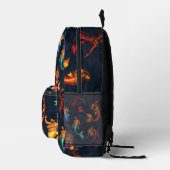 Merbear Lagune Bedrukte Rugzak (Rechts)