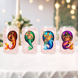 Merbear Lagune Collectie No. 1 Blikvorm Glas