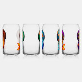 Merbear Lagune Collectie No. 1 Blikvorm Glas (Links)